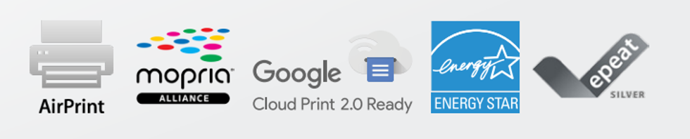 Cooperative and Copyrighted Logos for the Lexmark XC9245