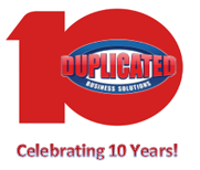 Duplicated Business Solutions Celebrating Ten Years!  2008 - 2018-1