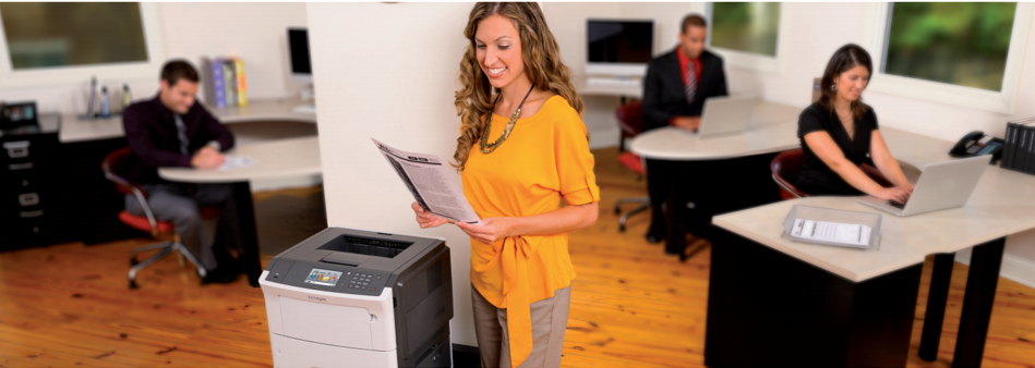 Improve Productivity with the Easy and Intuitive Lexmark M1145 from Duplicated Business Solutions - Banner