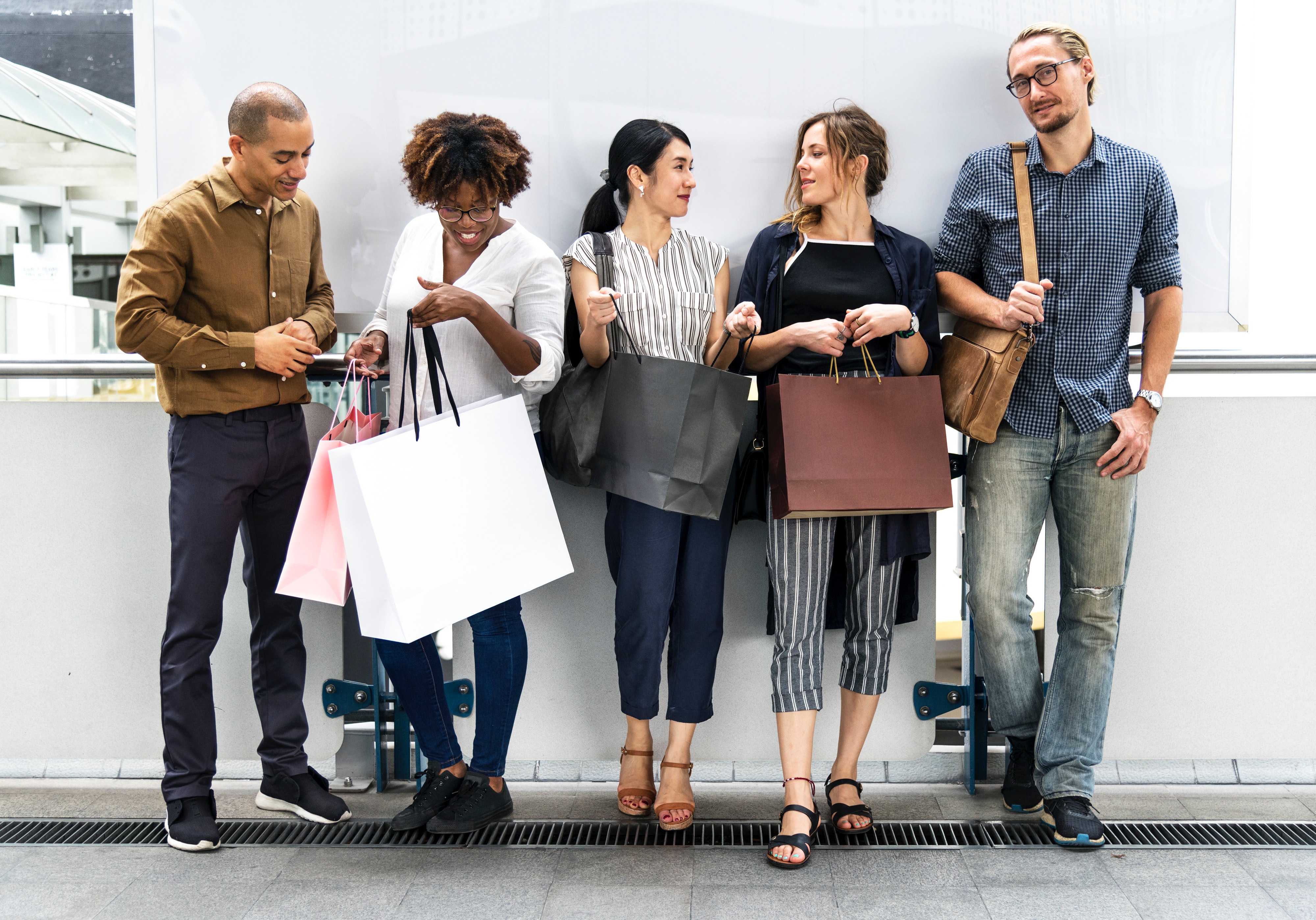 People with Bags