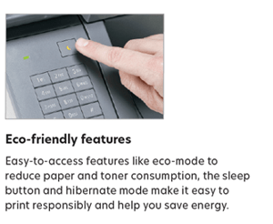 Explore the Eco-Friendly Features of the M1145 Printer - Designed to save your Business Money!